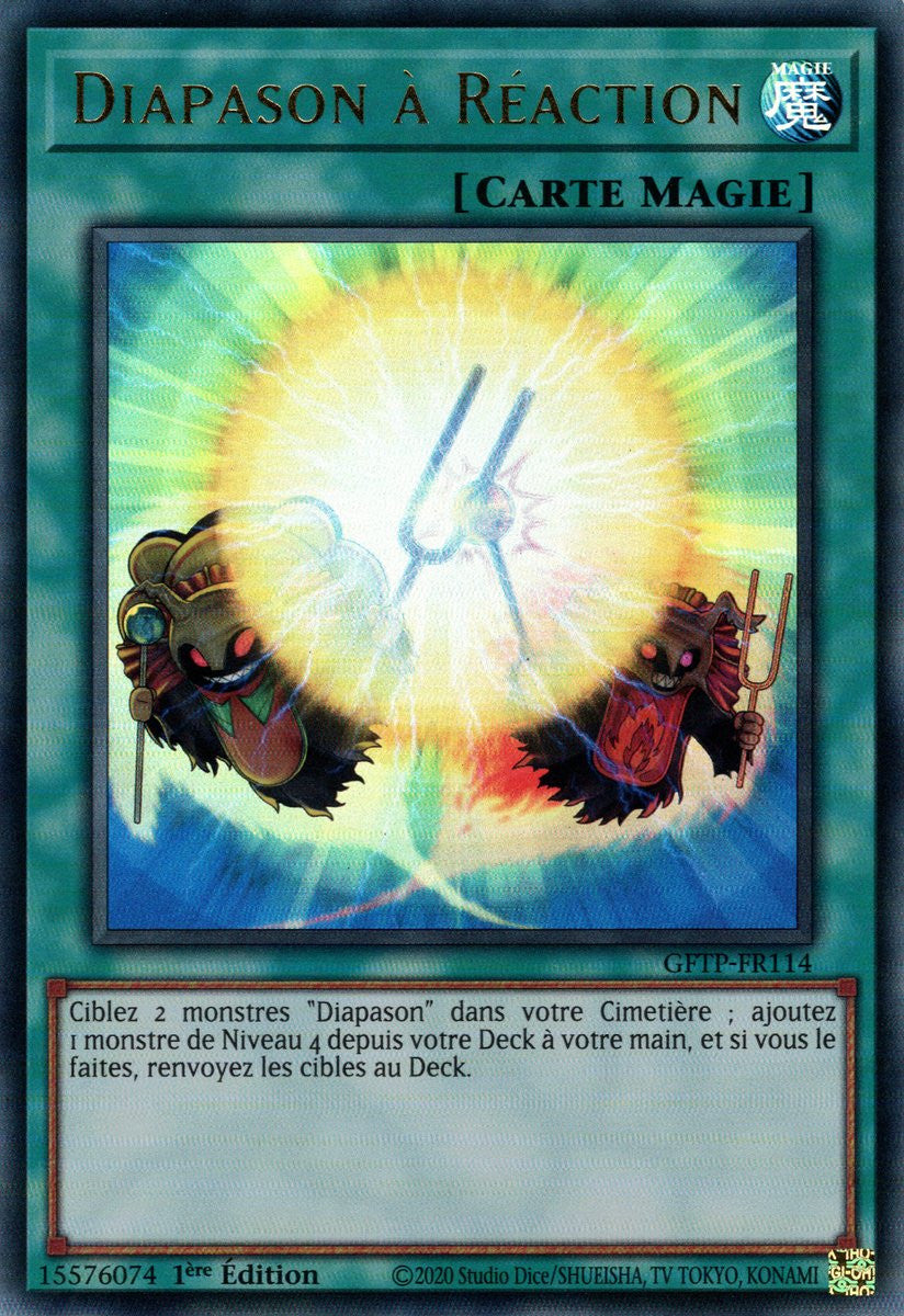 Diapason à Réaction : GFTP-FR114 UR