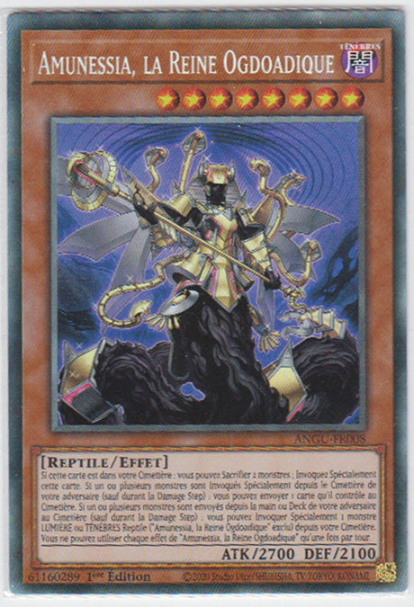 Amunessia, la Reine Ogdoadique : ANGU-FR008 CR