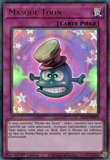 DLCS-FR079 Masque Toon (Doré)