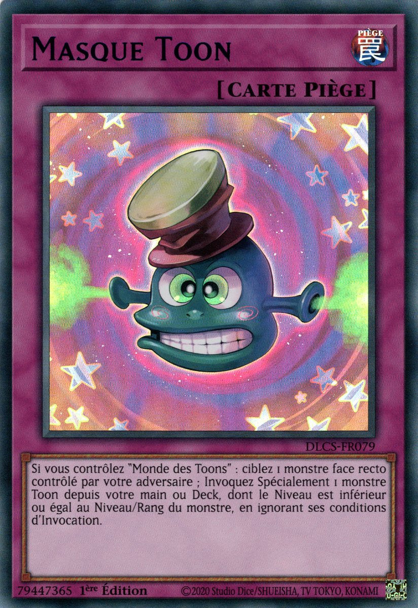 DLCS-FR079 Masque Toon (Bleu)