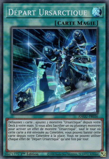 Départ Ursarctique : ANGU-FR036 SR