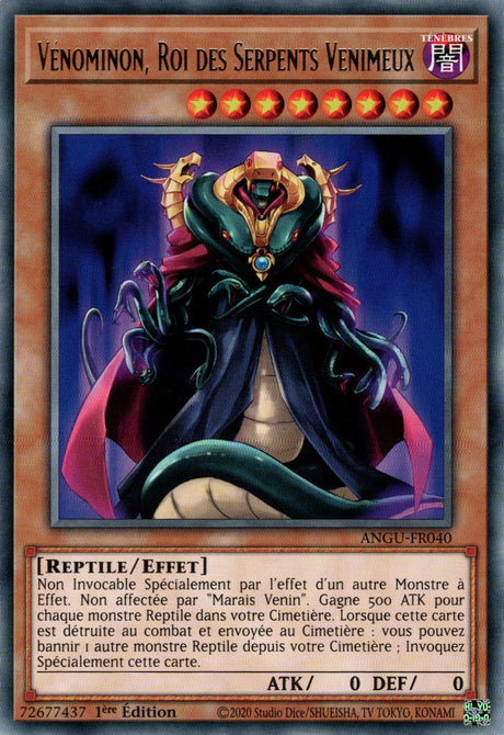 Vénominon, Roi des Serpents Venimeux : ANGU-FR040 R