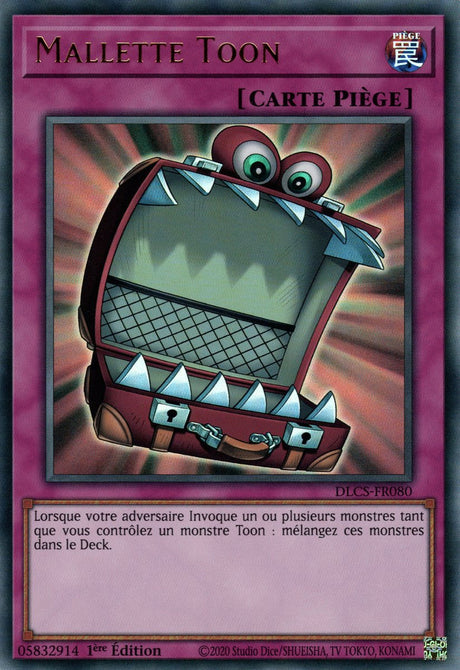 DLCS-FR080 Mallette Toon (Doré)