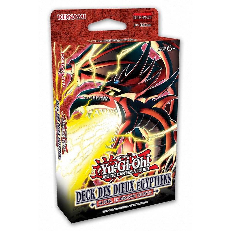 Yu-Gi-Oh! Deck de Structure Dieux Égyptiens : Slifer le Dragon Céleste (Réimpression)