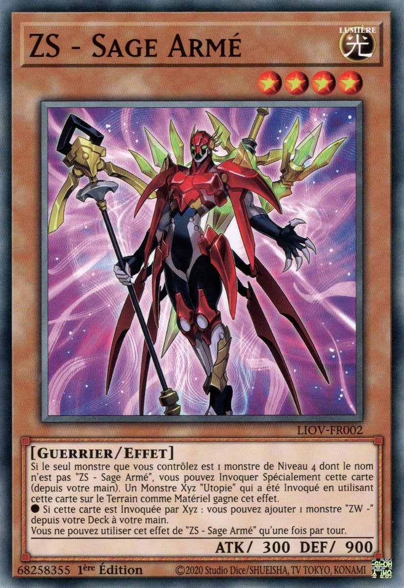 ZS - Sage Armé : LIOV-FR002 C