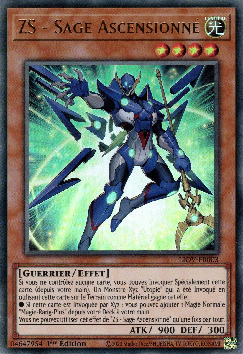ZS - Sage Ascensionné : LIOV-FR003 UR