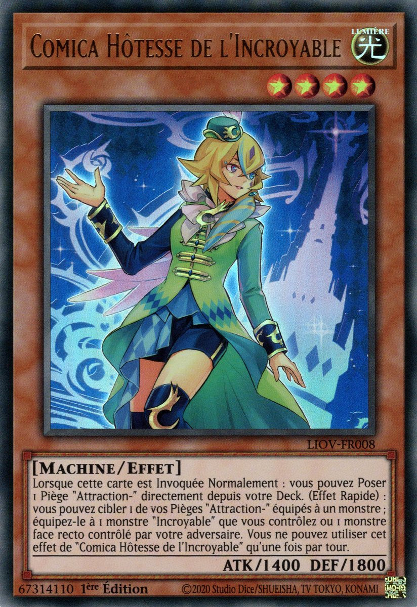 Comica Hôtesse de l'Incroyable : LIOV-FR008 UR