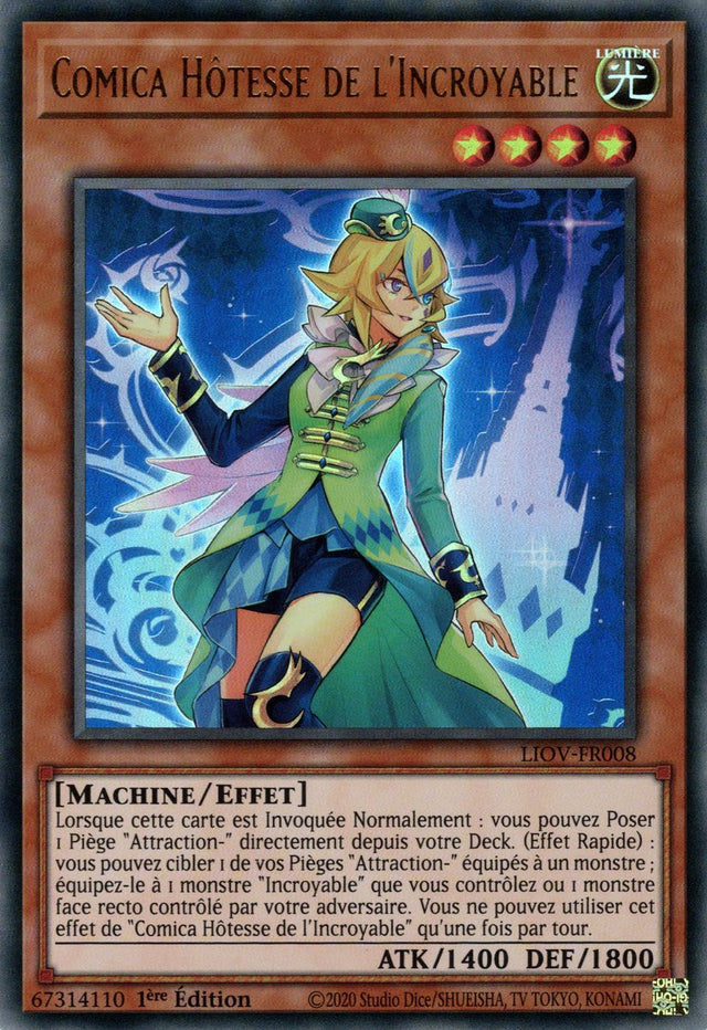 Comica Hôtesse de l'Incroyable : LIOV-FR008 UR