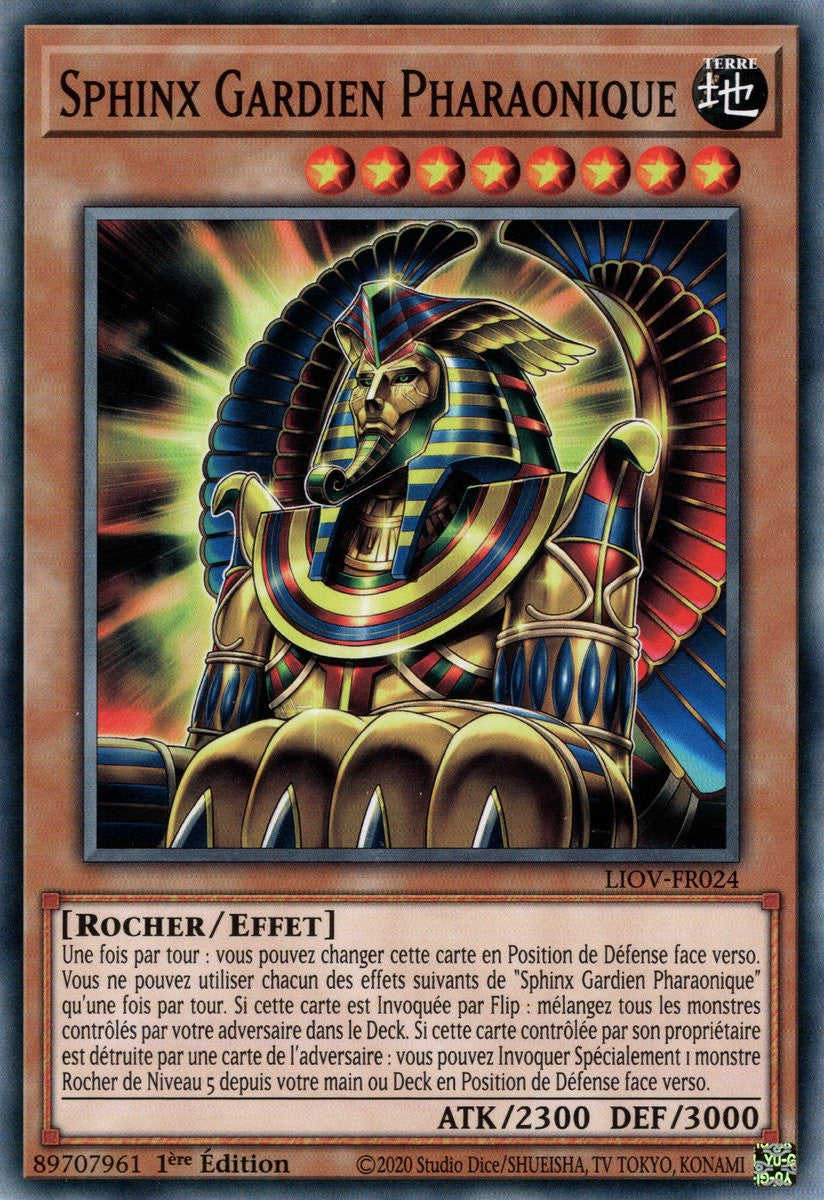 Sphinx Gardien Pharaonique : LIOV-FR024 C