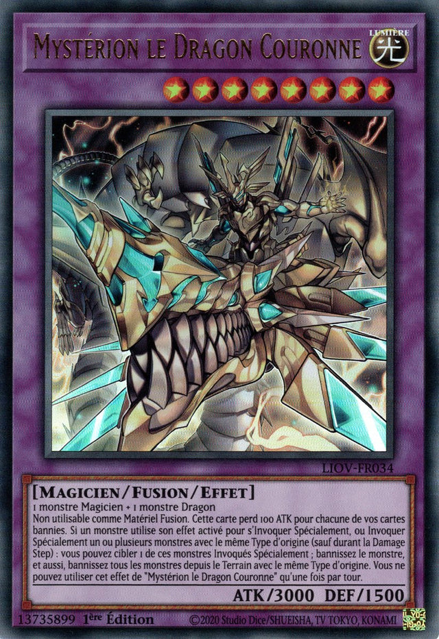 Mystérion le Dragon Couronne : LIOV-FR034 UR