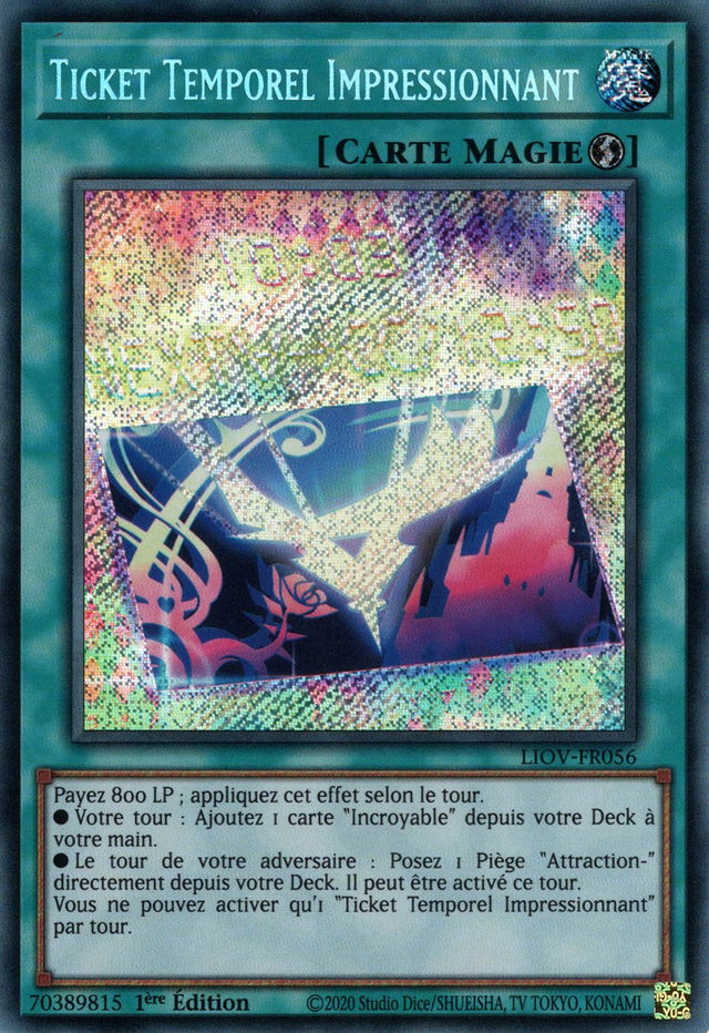 Ticket Temporel Impressionnant : LIOV-FR056 SE