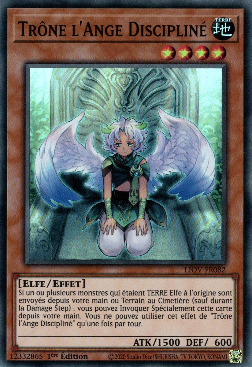 Trône l'Ange Discipliné : LIOV-FR082 SR