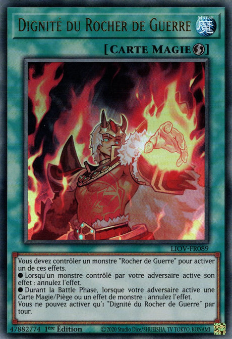 Dignité du Rocher de Guerre : LIOV-FR089 UR