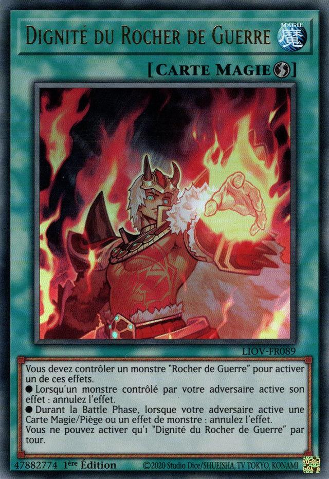 Dignité du Rocher de Guerre : LIOV-FR089 UR