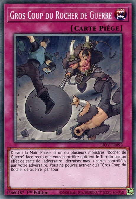 Gros Coup du Rocher de Guerre : LIOV-FR092 C