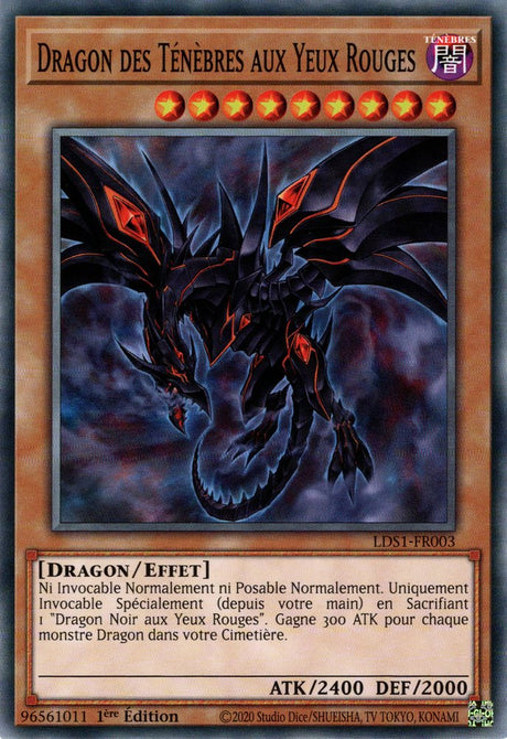 Dragon des Ténèbres aux Yeux Rouges : LDS1-FR003 C