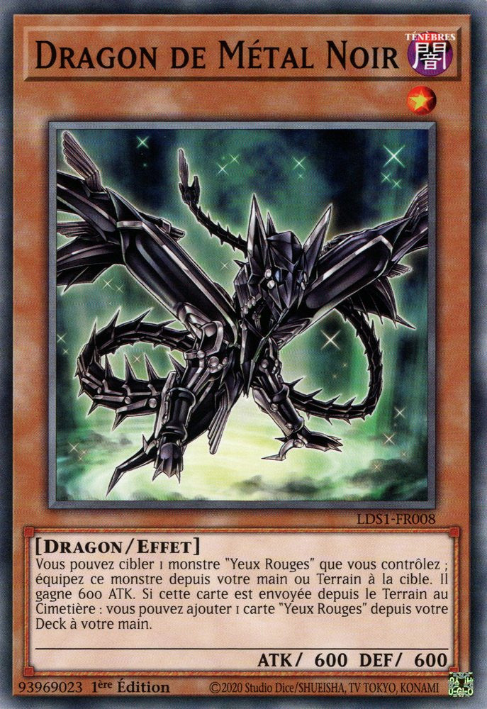 Dragon de Métal Noir : LDS1-FR008 C