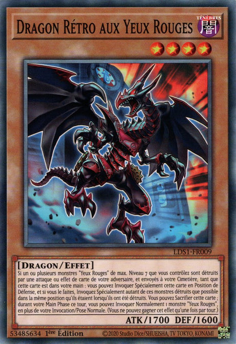 Dragon Rétro aux Yeux Rouges : LDS1-FR009 C