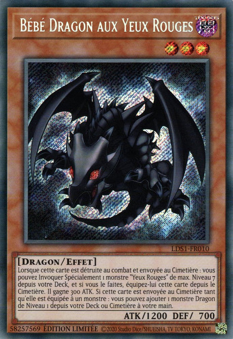Bébé Dragon aux Yeux Rouges : LDS1-FR010 SE