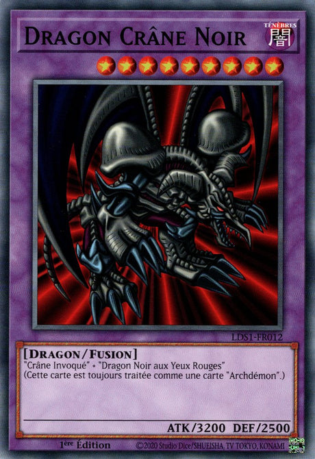 Dragon Crâne Noir : LDS1-FR012 C