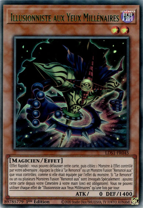 Illusionniste aux Yeux Millénaires : LDS1-FR045 UR (Vert)