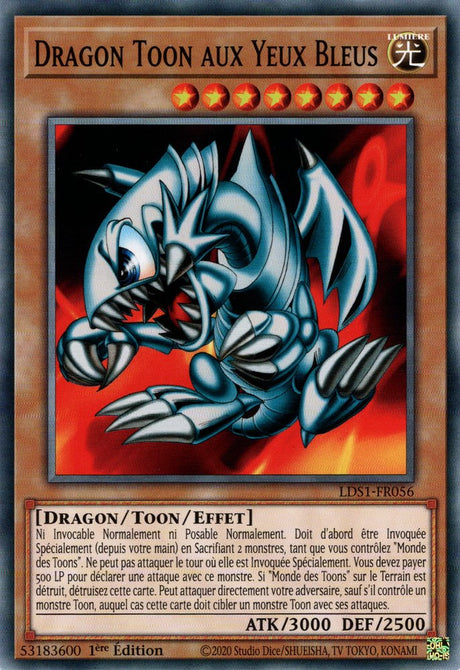 Dragon Toon aux Yeux Bleus : LDS1-FR056 C