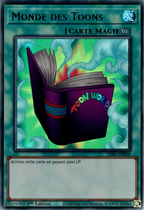 Monde des Toons : LDS1-FR068 UR (Bleu)