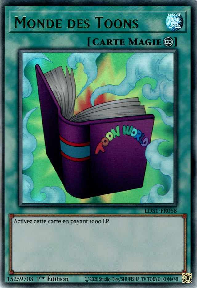 Monde des Toons : LDS1-FR068 UR (Vert)