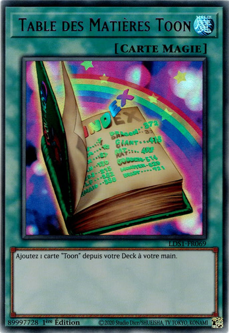 Table des Matières Toon : LDS1-FR069 UR (Violet)