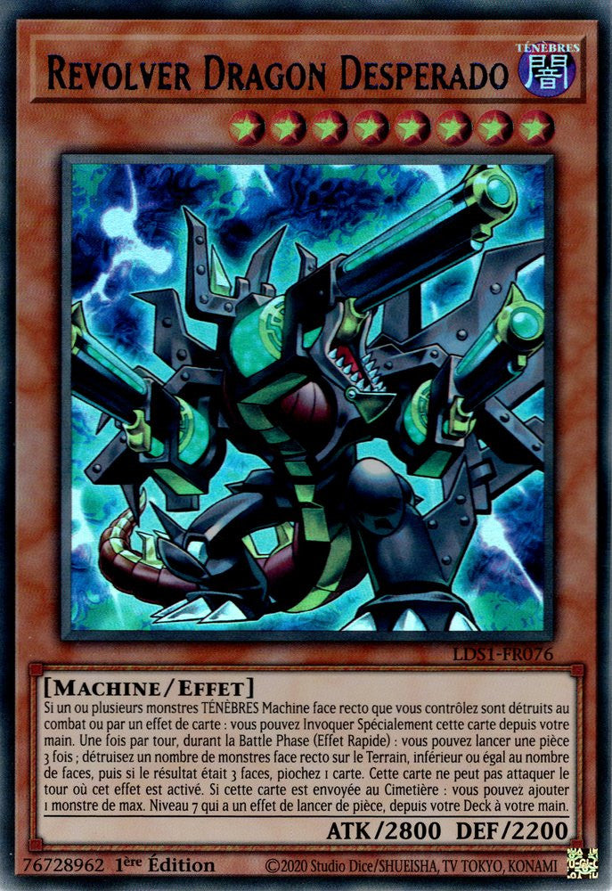 Revolver Dragon Desperado : LDS1-FR076 UR (Bleu)