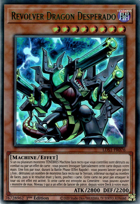Revolver Dragon Desperado : LDS1-FR076 UR (Vert)