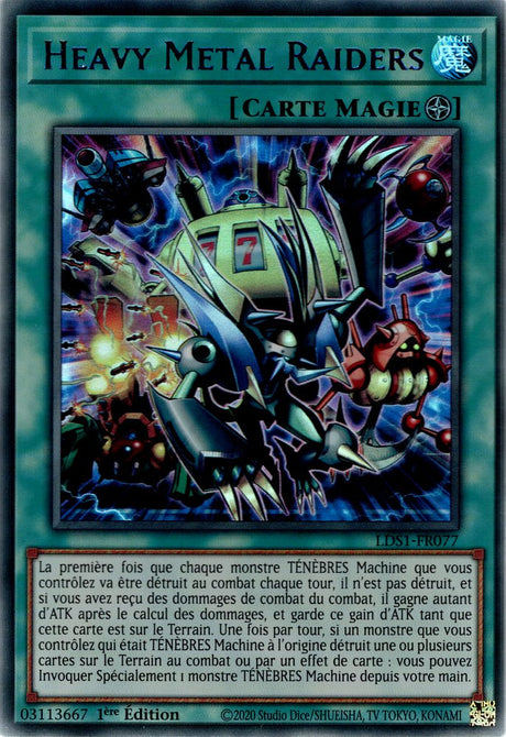 Heavy Metal Raiders : LDS1-FR077 UR (Bleu)