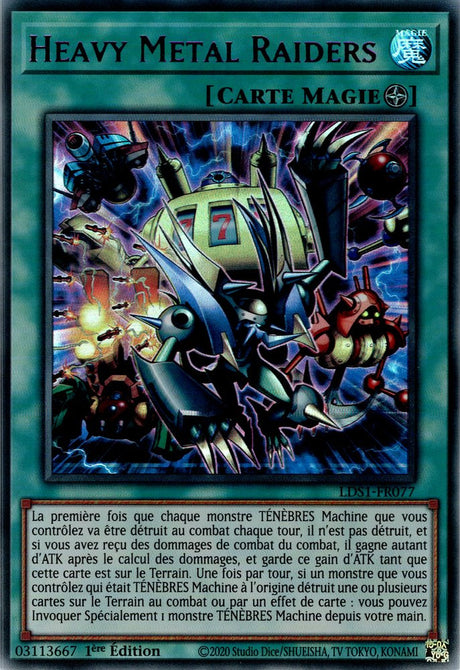 Heavy Metal Raiders : LDS1-FR077 UR (Violet)