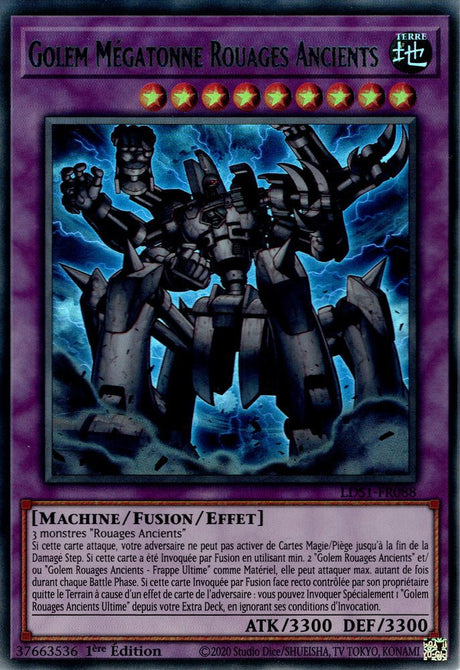 Golem Mégatonne Rouages Ancients : LDS1-FR088 UR (Vert)