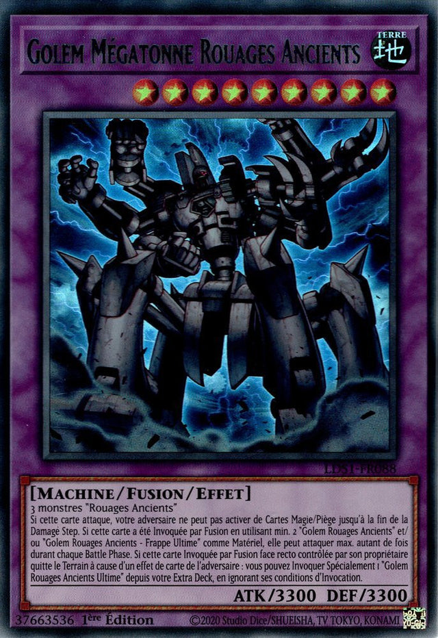 Golem Mégatonne Rouages Ancients : LDS1-FR088 UR (Vert)