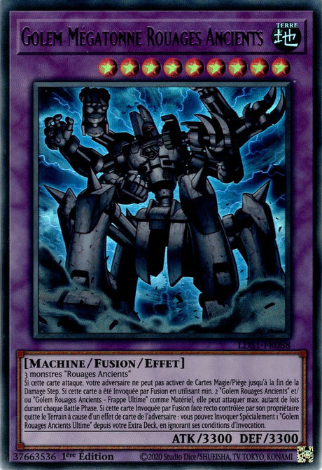Golem Mégatonne Rouages Ancients : LDS1-FR088 UR (Violet)