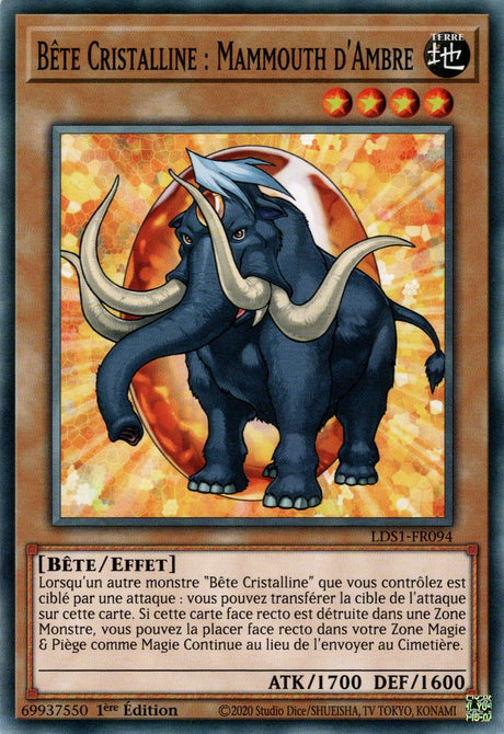 Bête Cristalline : Mammouth d'Ambre : LDS1-FR094 C
