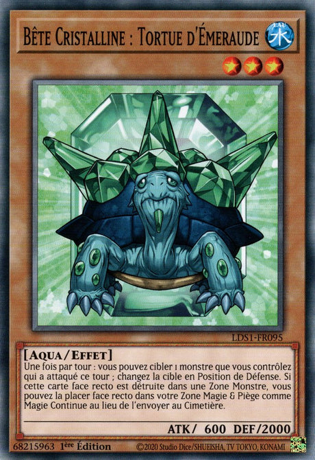 Bête Cristalline : Tortue d'Émeraude : LDS1-FR095 C