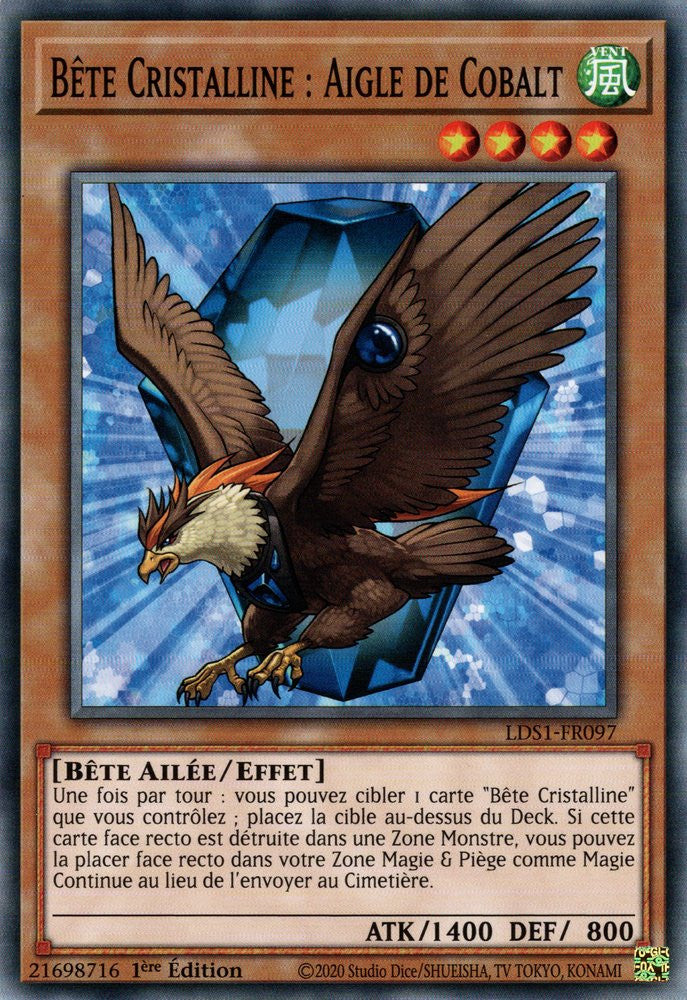 Bête Cristalline : Aigle de Cobalt : LDS1-FR097 C