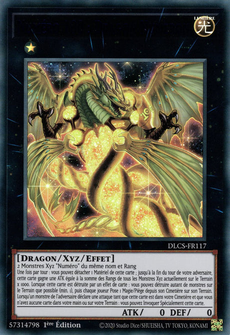 DLCS-FR117 Numéro 100 : Dragon Numeron (Bleu)