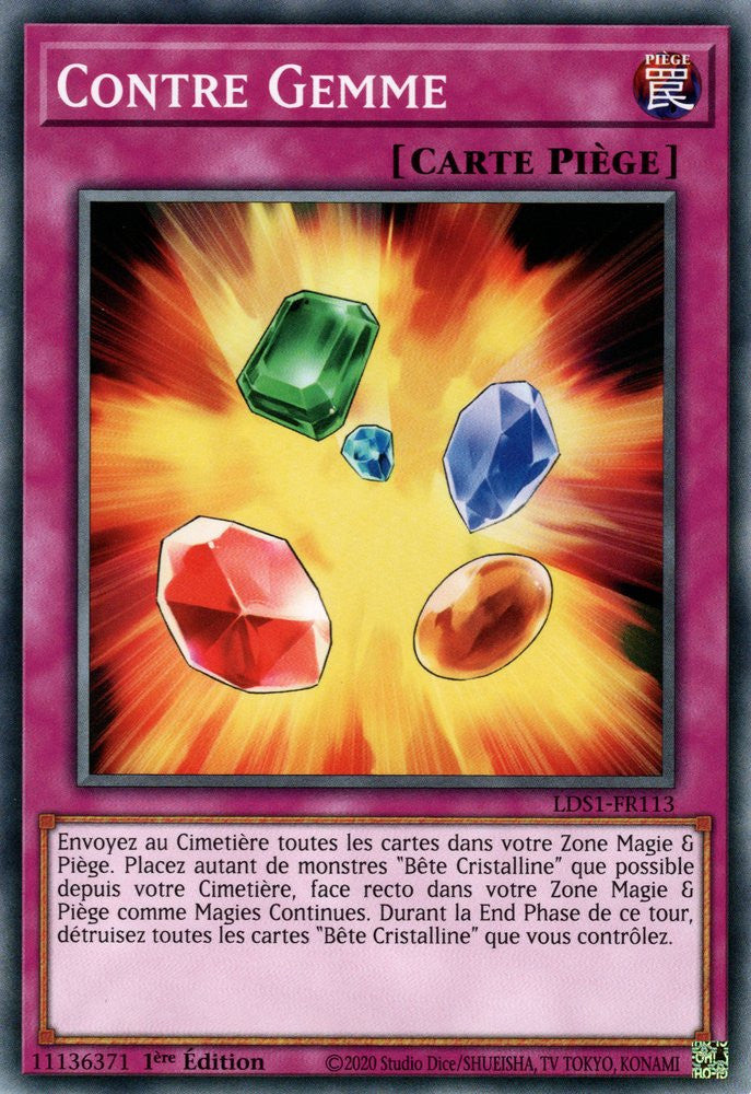Contre Gemme : LDS1-FR113 C