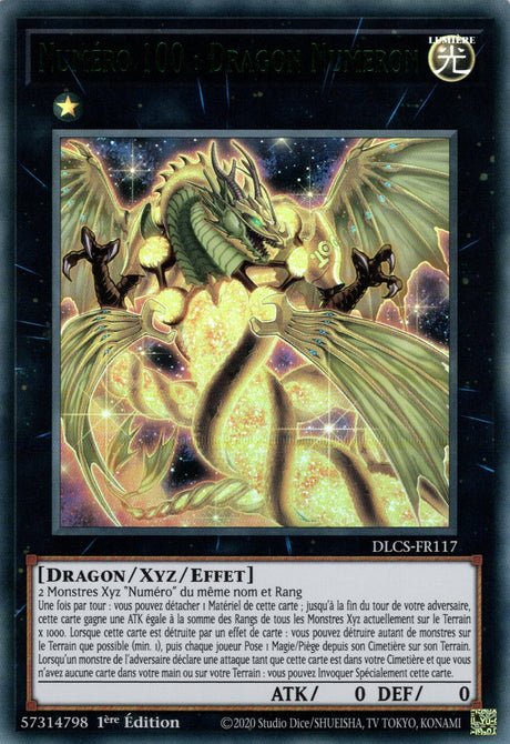 DLCS-FR117 Numéro 100 : Dragon Numeron (Vert)