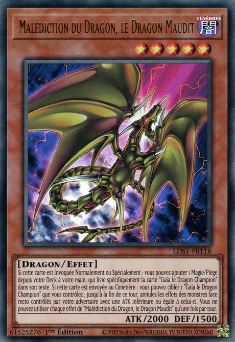 Malédiction du Dragon, le Dragon Maudit : LDS1-FR118 UR