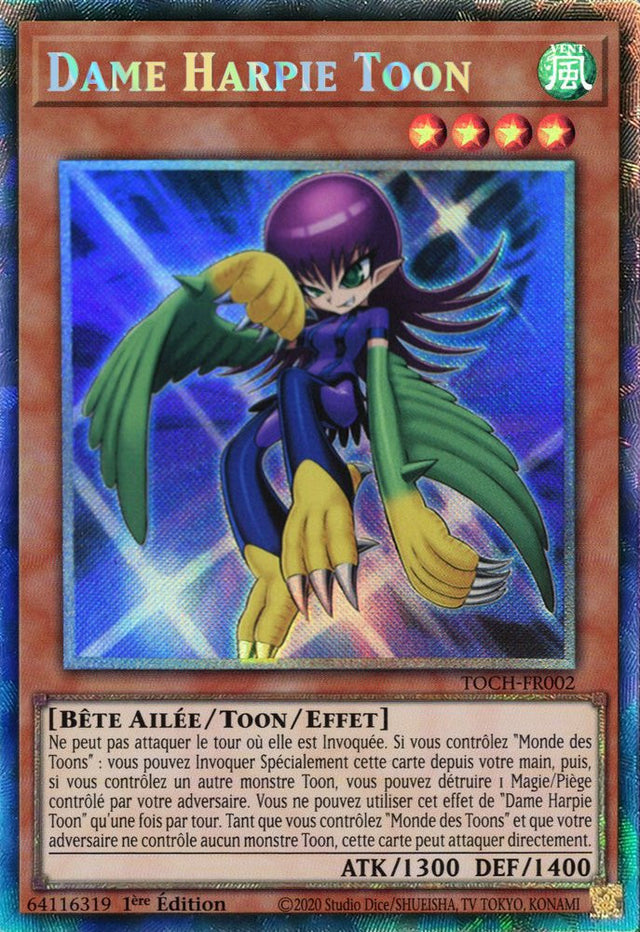 Dame Harpie Toon : TOCH-FR002 CR