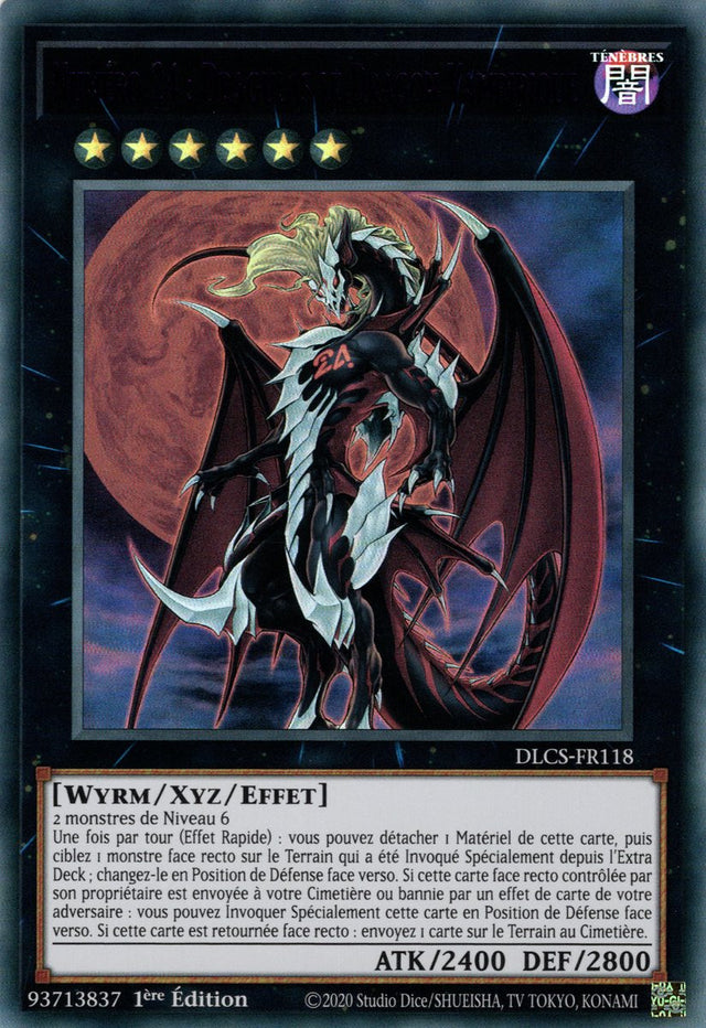 DLCS-FR118 Numéro 24 : Dragulas le Dragon Vampirique (Violet)