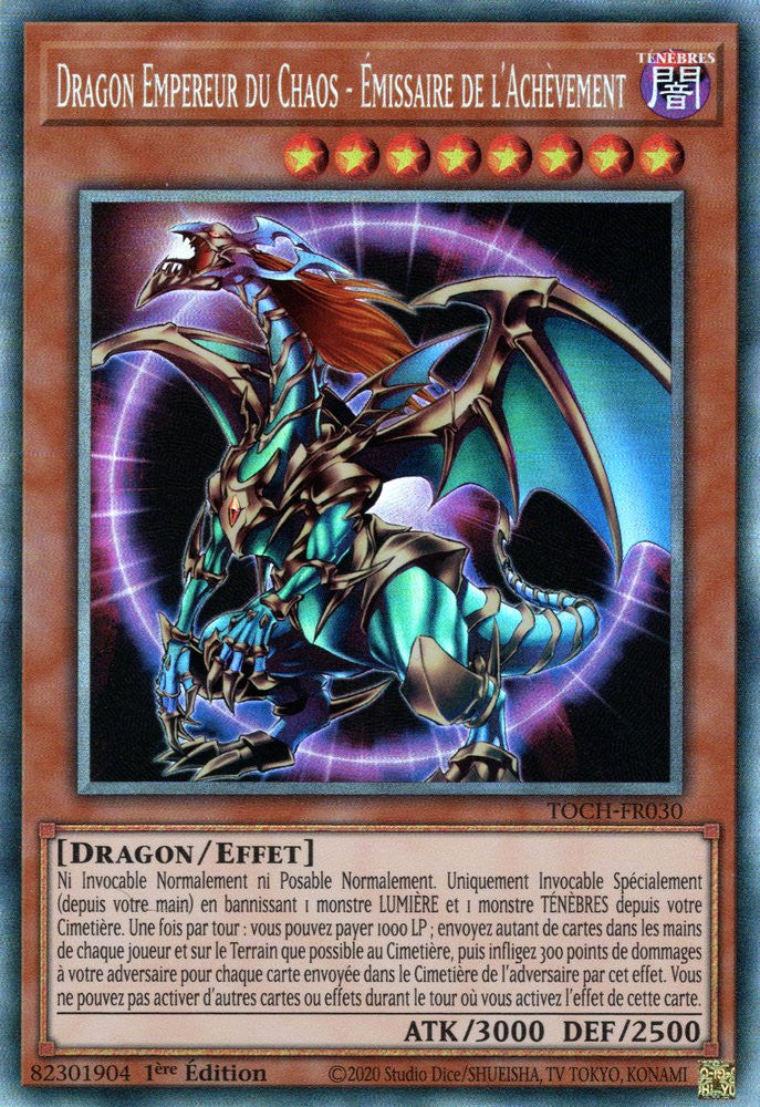 Dragon Empereur du Chaos - Emissaire de l'Achèvement : TOCH-FR030 CR