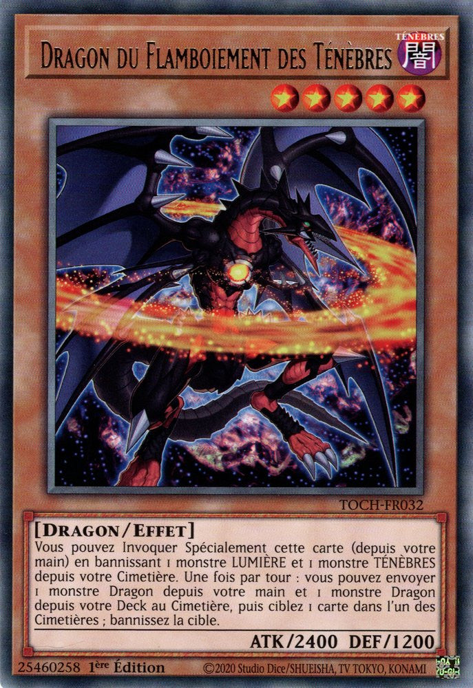 Dragon du Flamboiement des Ténèbres : TOCH-FR032 R