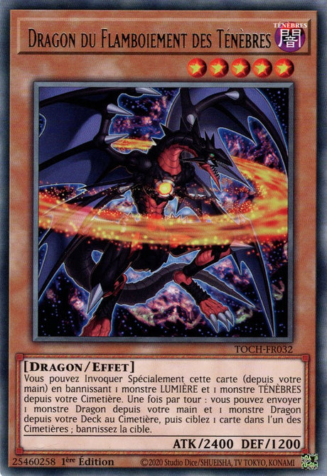 Dragon du Flamboiement des Ténèbres : TOCH-FR032 R