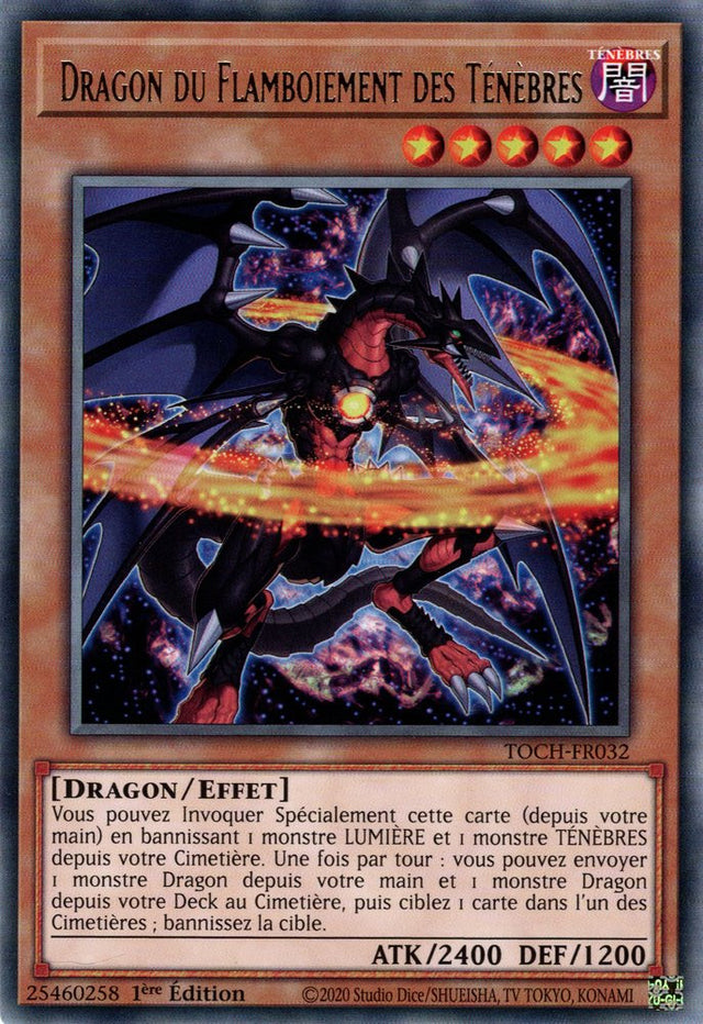 Dragon du Flamboiement des Ténèbres : TOCH-FR032 R