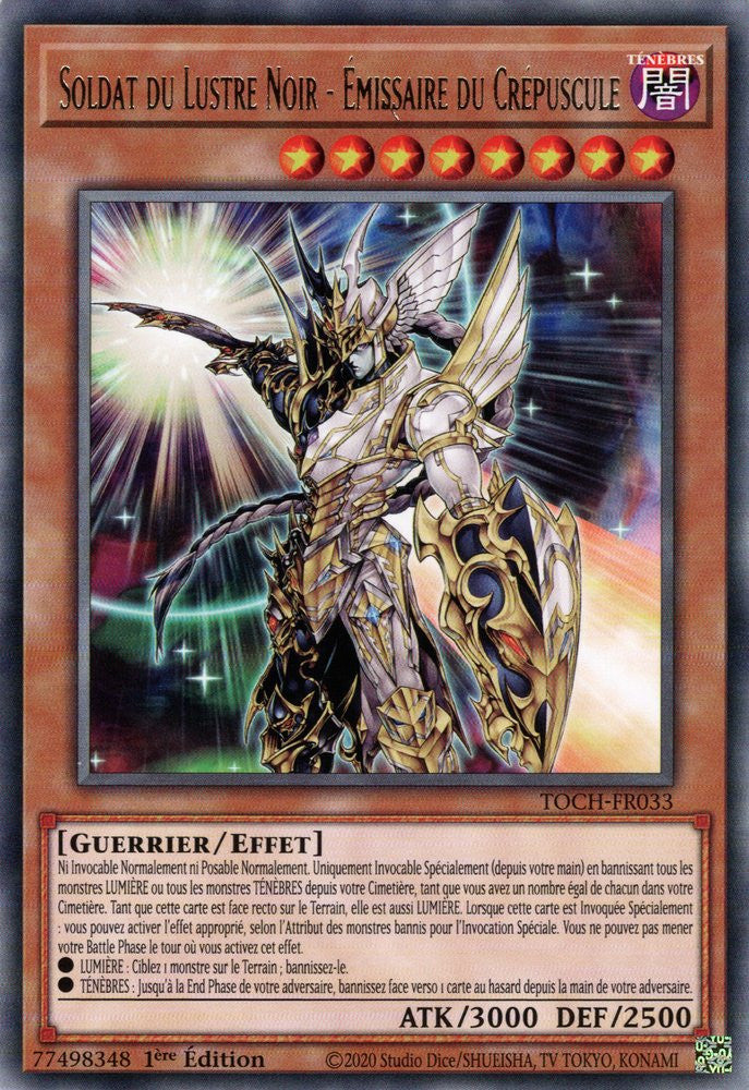 Soldat du Lustre Noir - Émissaire du Crépuscule : TOCH-FR033 R